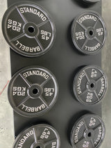 Cast Iron Olympic Plates G&G Fitness Equipment Variant(s) - LBWeight|Color 45_lb