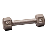 Body Solid Iron Hex Standard Dumbbell Gray Body Solid Variant(s) - LBWeight SDX05_HERO