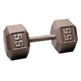Body Solid Iron Hex Standard Dumbbell Gray Body Solid Variant(s) - LBWeight SDX55_HERO