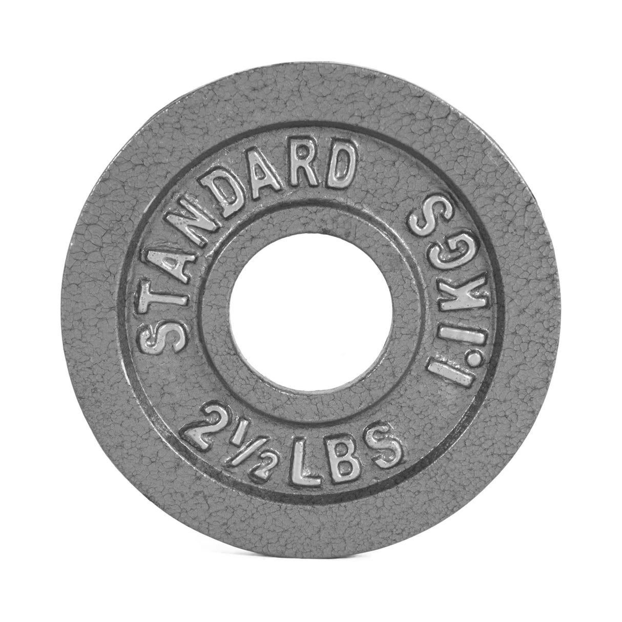 Cast Iron Olympic Plates G&G Fitness Equipment Variant(s) - LBWeight|Color grey_2.5