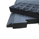 Humane 4' x 8' Shok-Lok Mat - Final Stock Humane Rubber flooring, turf, large non-padded interlocking mats and flooring shok-lok-edge-2